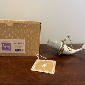 MacKenzie-Childs Patience Brewster Wendell Whale Decoration ornament